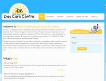Tablet Screenshot of leasidedaycare.com